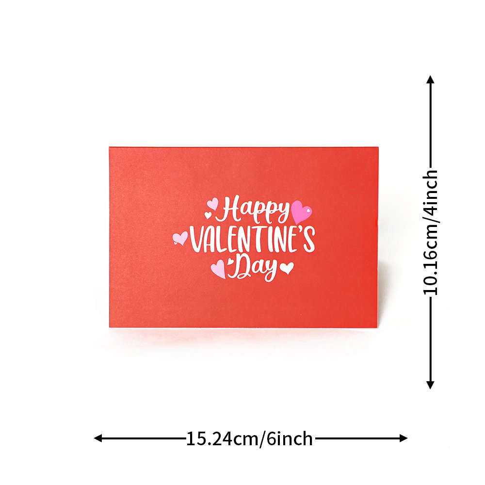 Valentine's Day 3D Pop Up Card