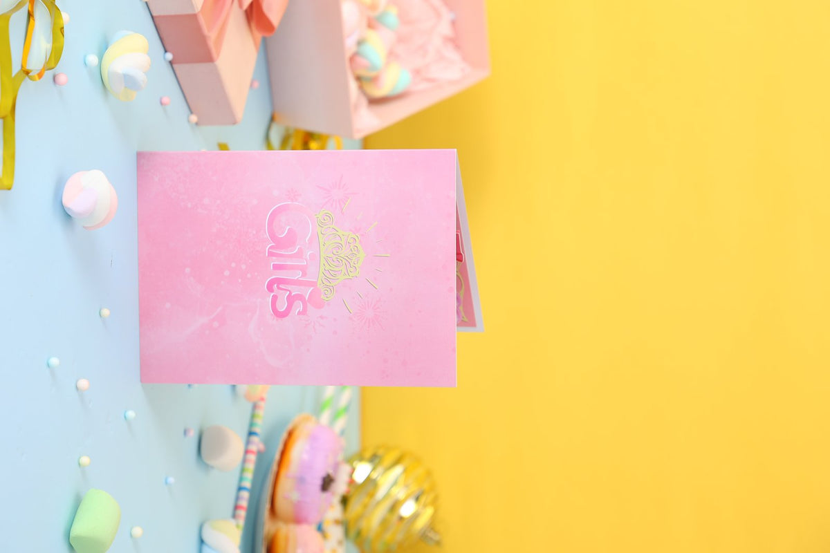 Fashion Girl Greeting Card
