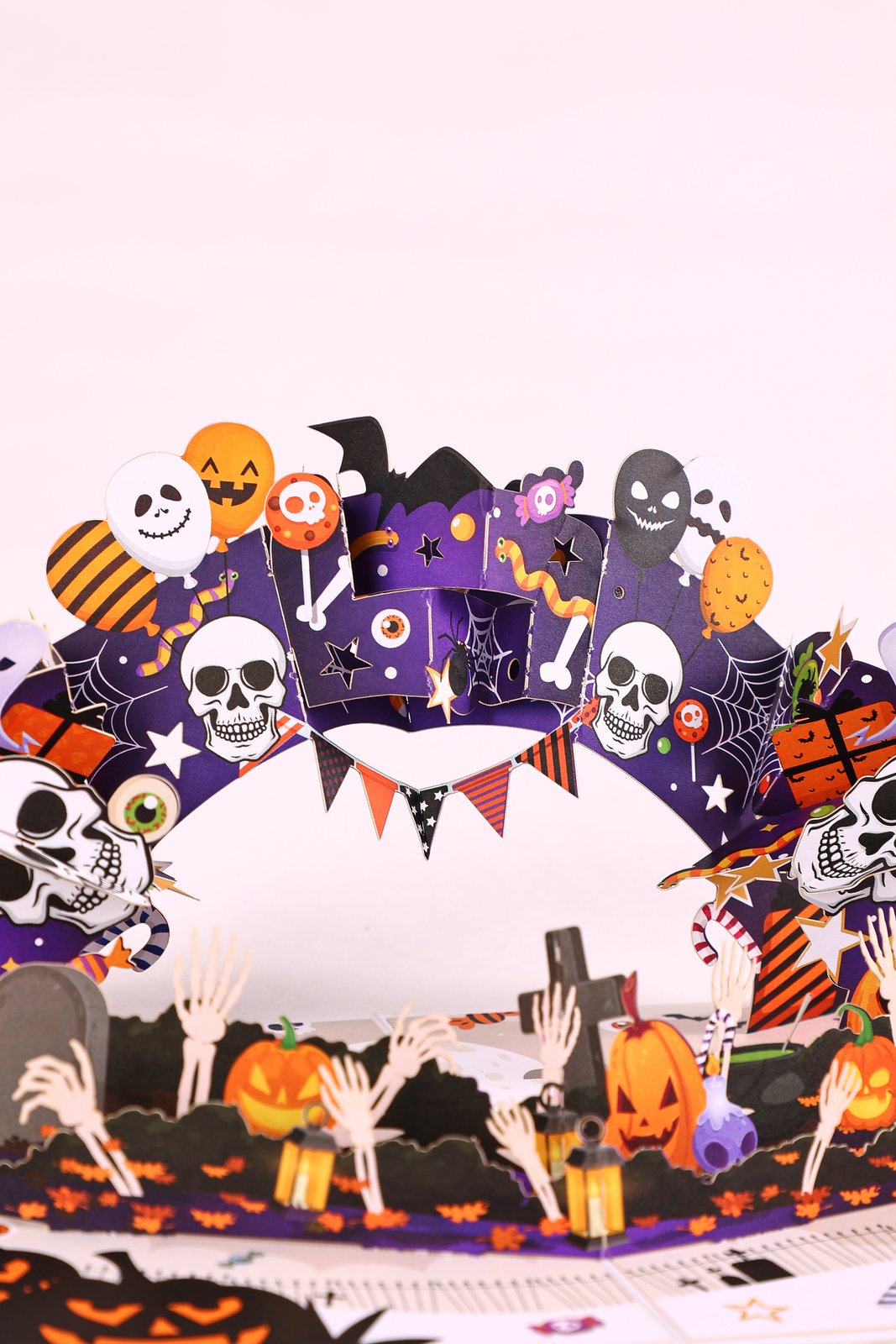 Halloween Skeleton Greeting Card