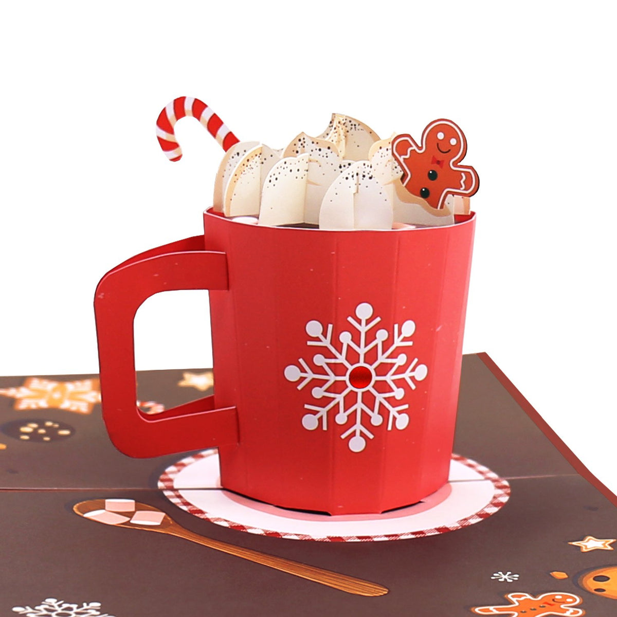 Hot Cocoa 3D Pop Up Card