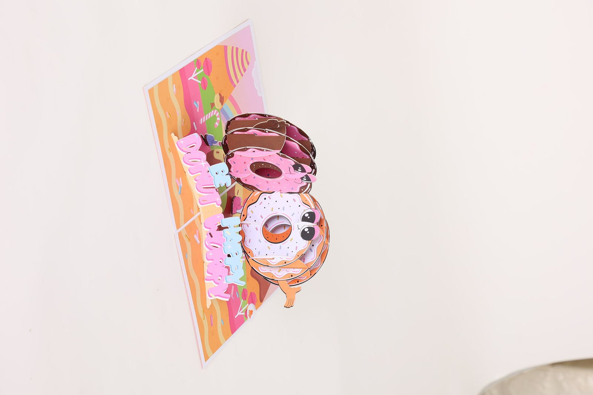 Stay Happy Donut Greeting Card