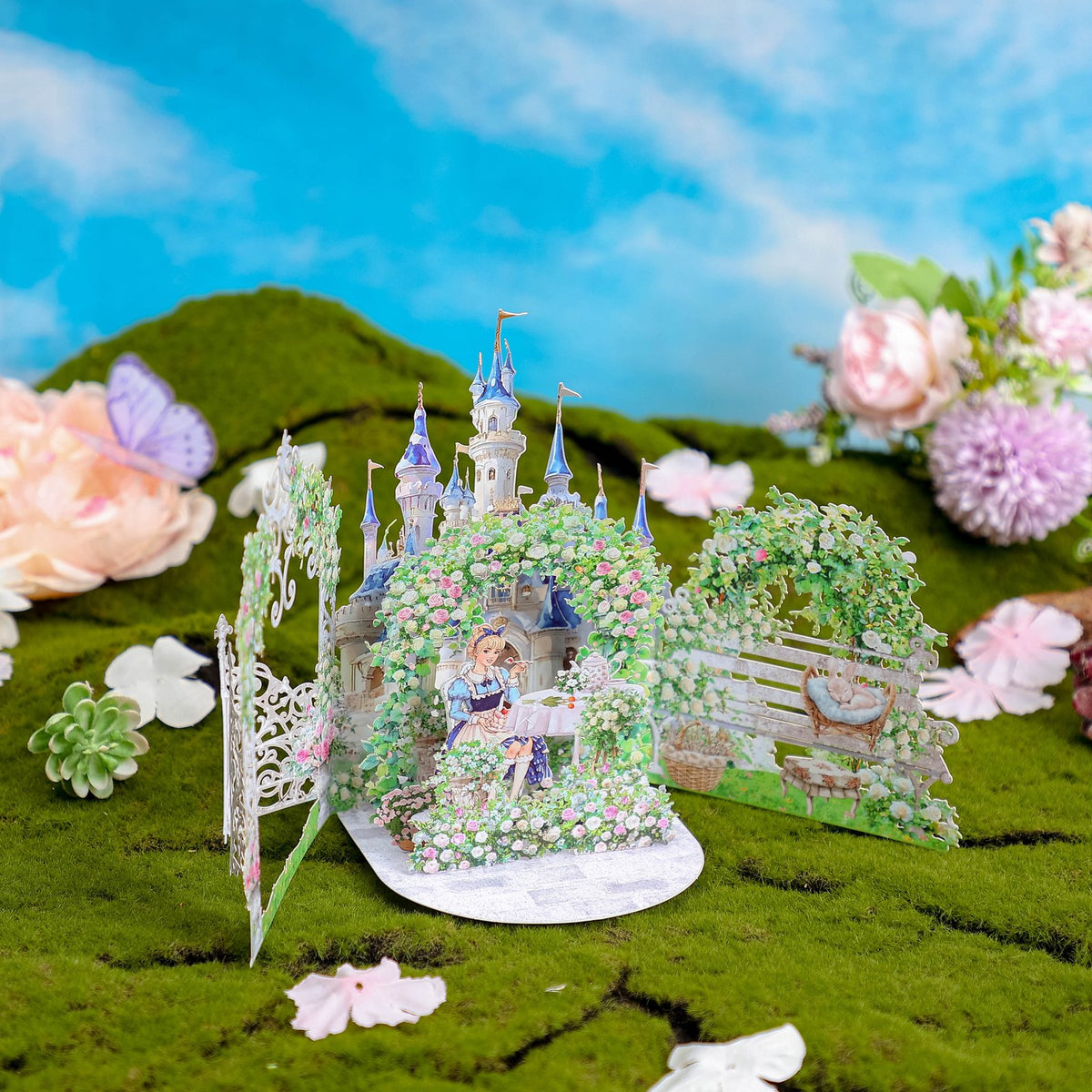 Garden Castle Arch Card