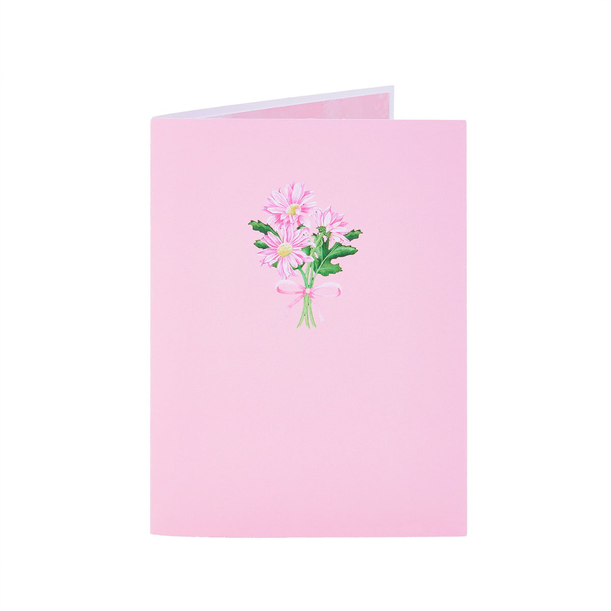 Chrysanthemum Butterfly Greeting Card