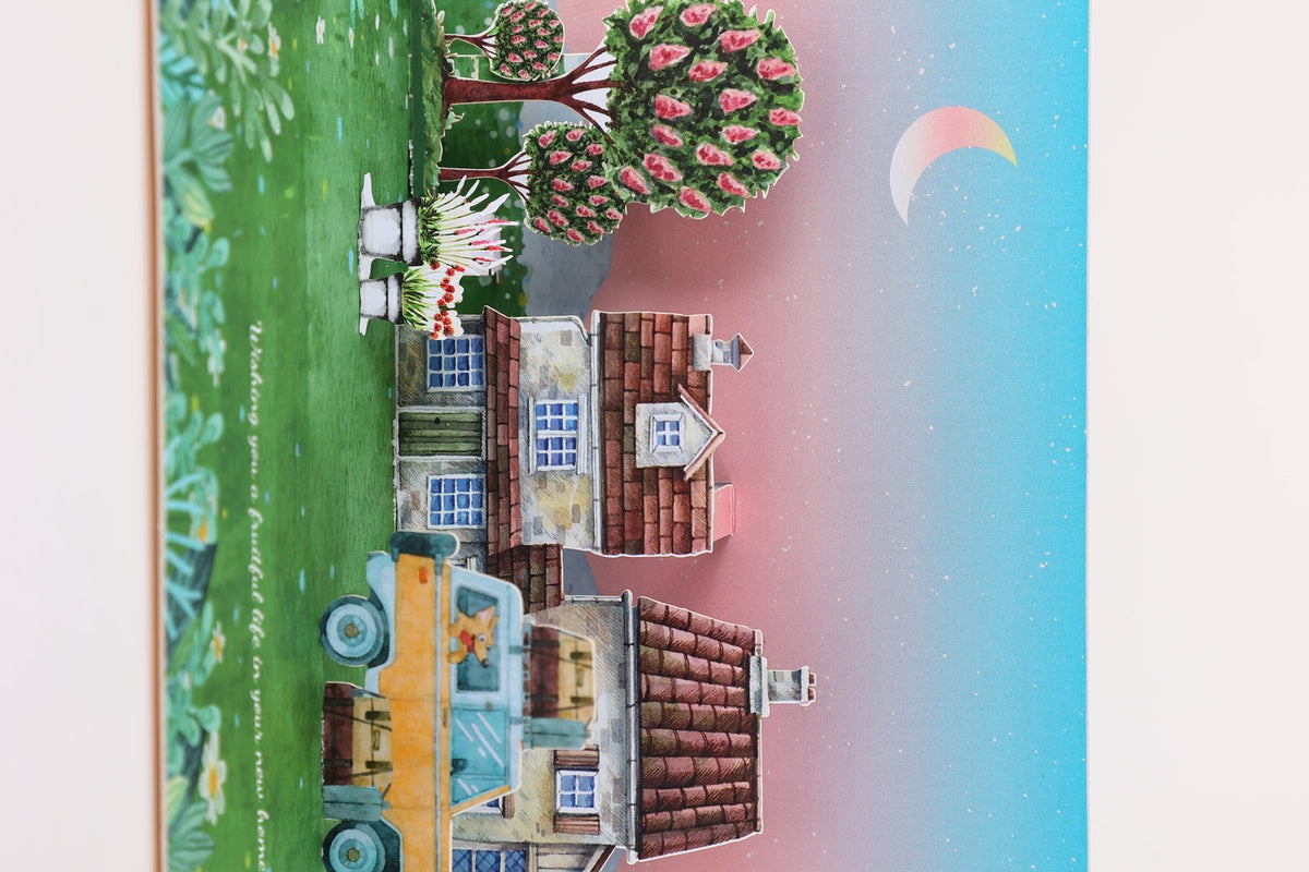 90° Housewarming Congratulations Card