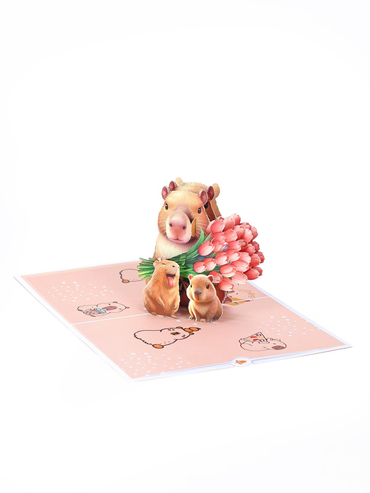 Capybara Greeting Card