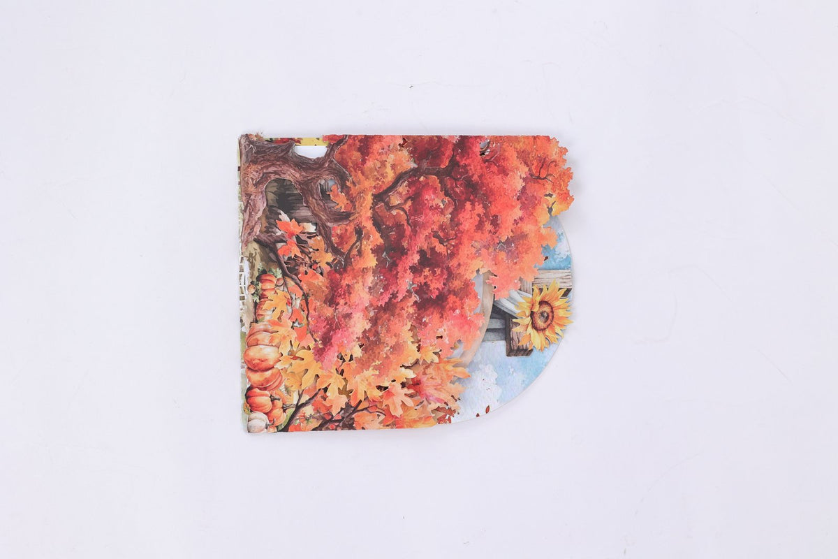 Autumn Thank You Harvest 3D Pop Up Card