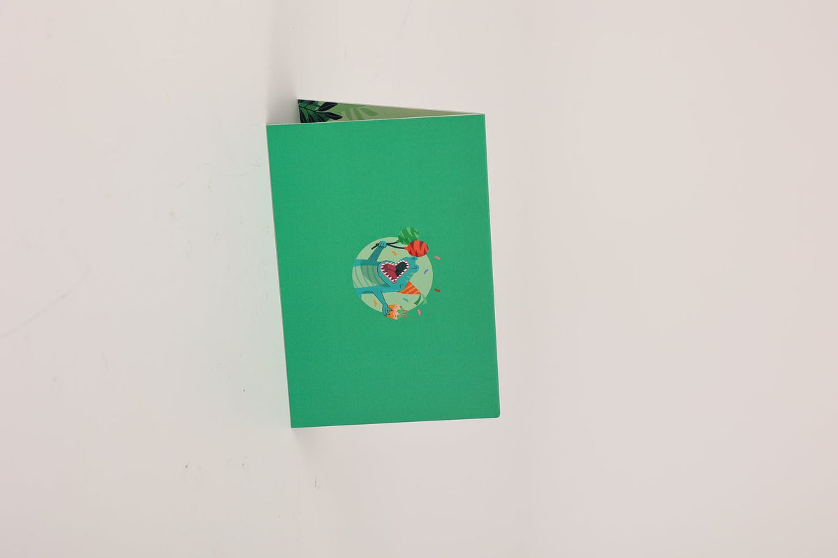 Dinosaur 90° Birthday Greeting Card