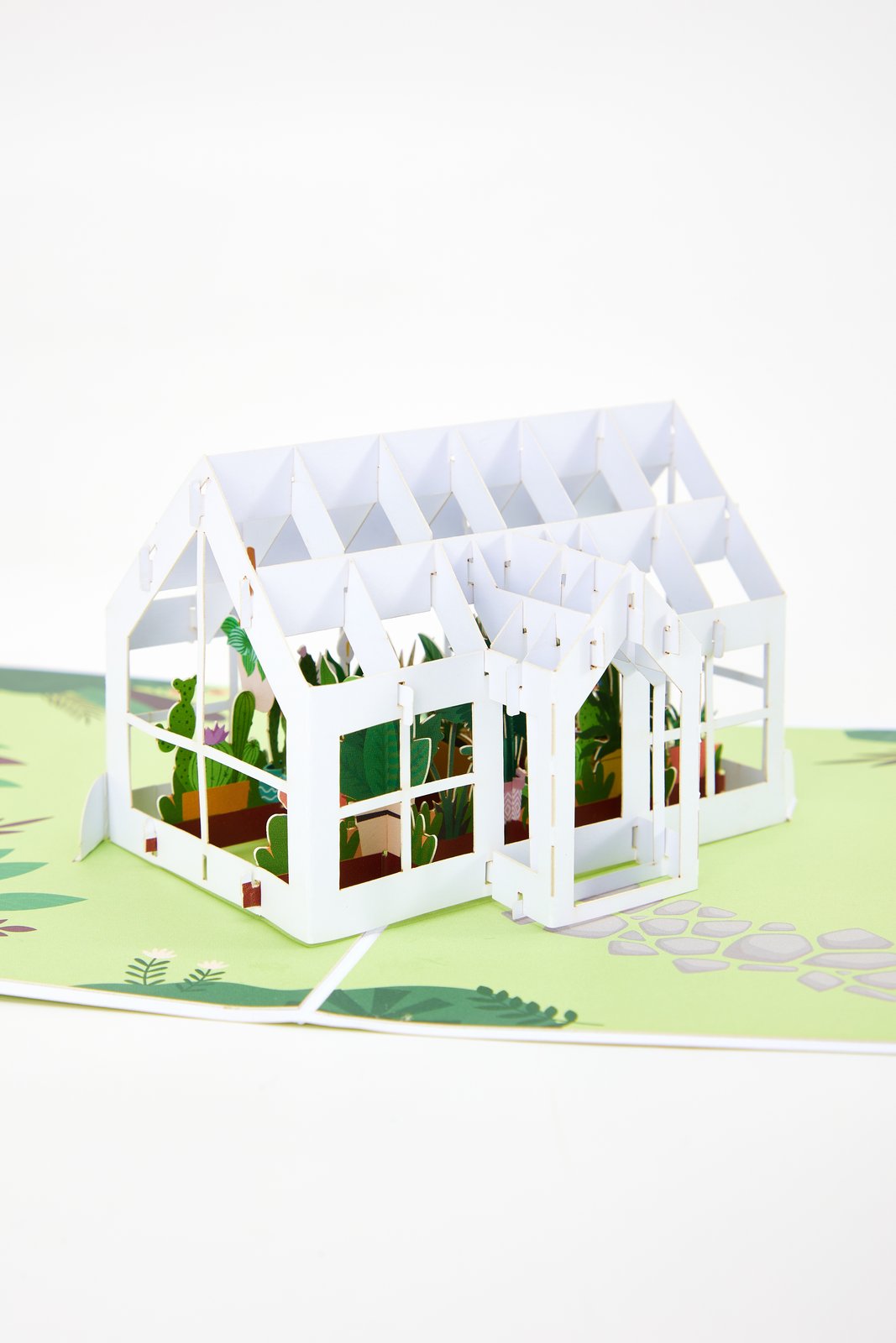 Greenhouse 3D Pop Up Card