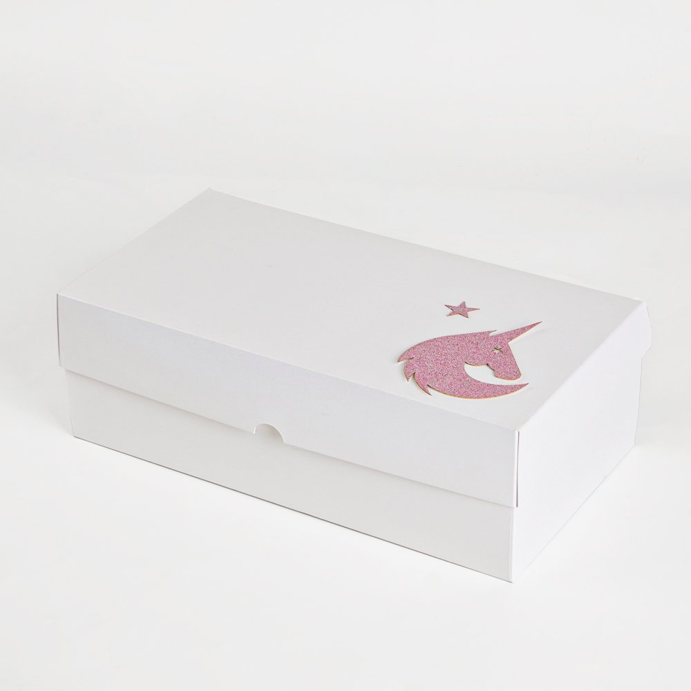 Unicorn Cake Greeting Card Plush Set