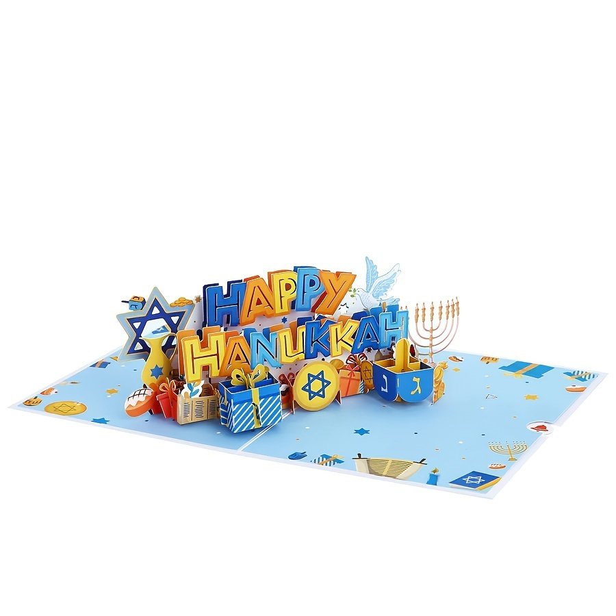 Hanukkah 3D Pop Up Card
