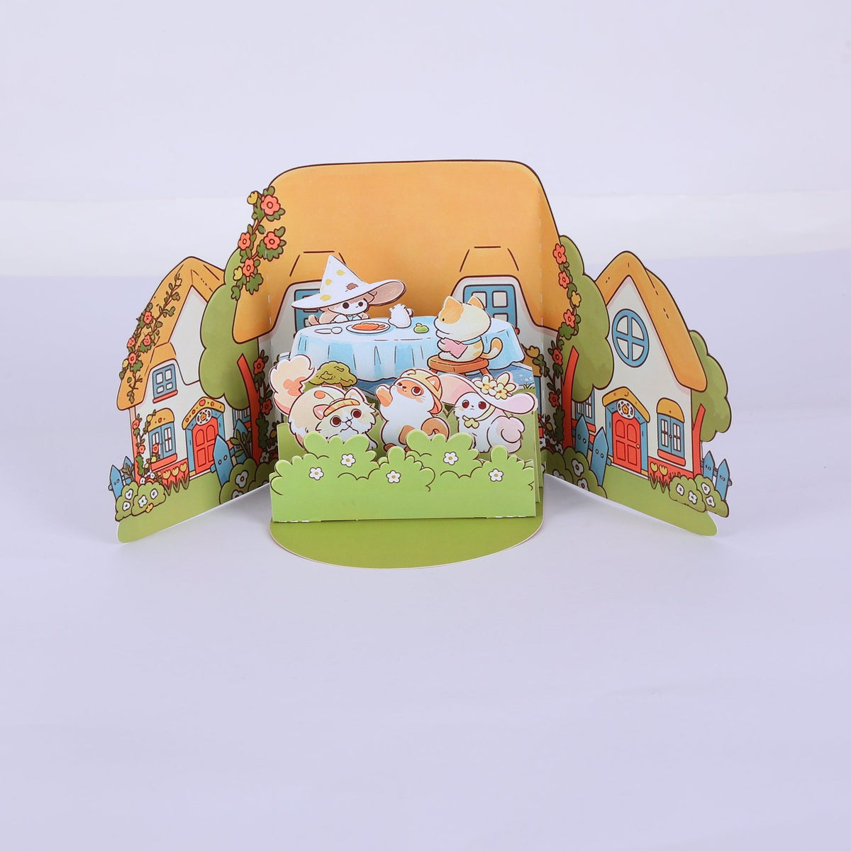 Garden Mini Double Door Pop Up Card