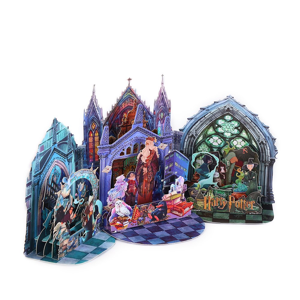Magic Castle Academy 3D Pop Up Card