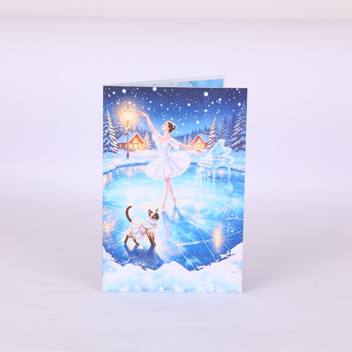 Winter Ballet Greeting Card