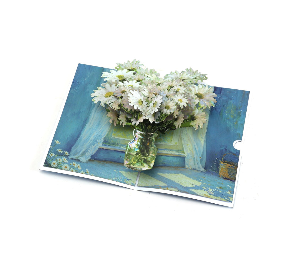 Daisy Art 3D Pop Up Card
