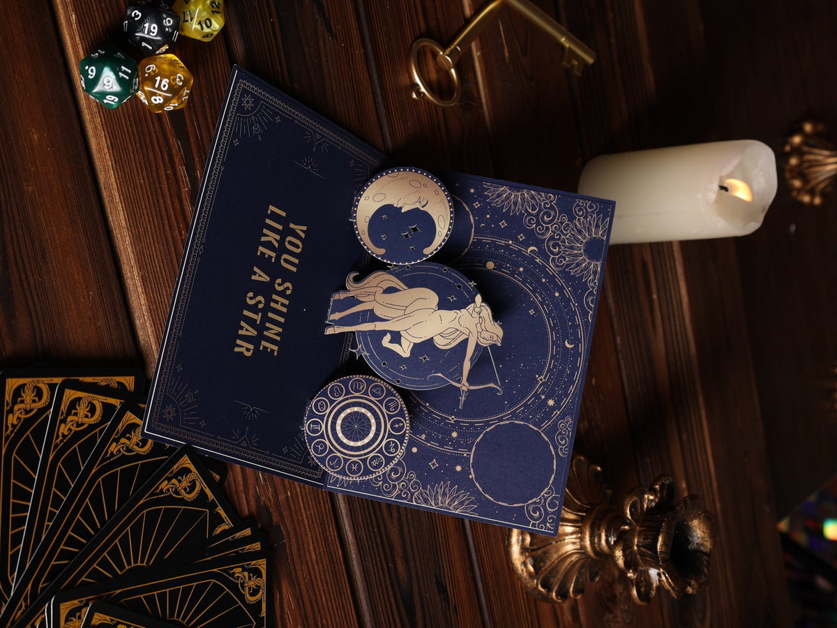 Sagittarius Birthday Greeting Card