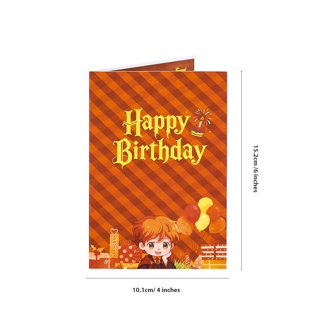Magic Boy Birthday 3D Pop Up Card