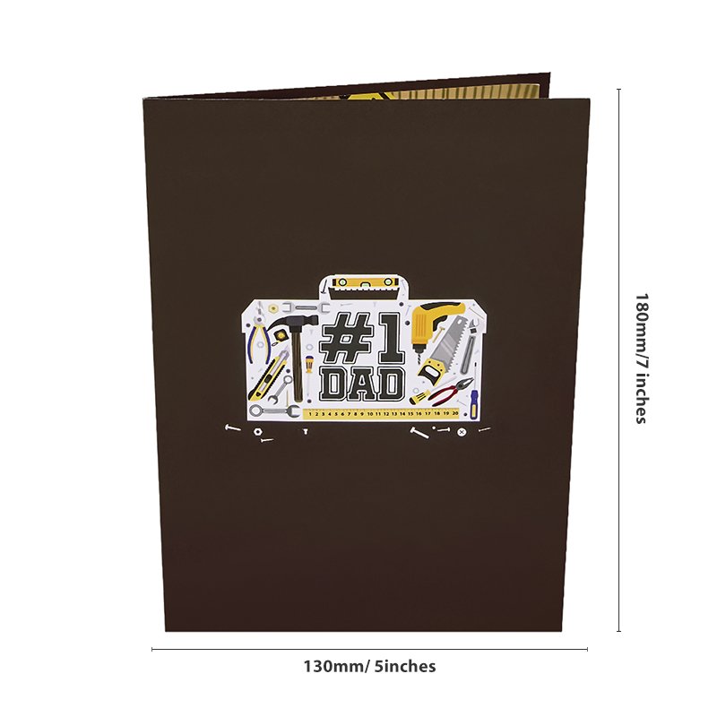 Father's Day Toolbox 3D Pop Up Card