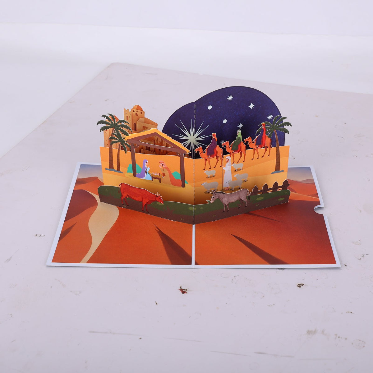 Nativity 3D Pop Up Card