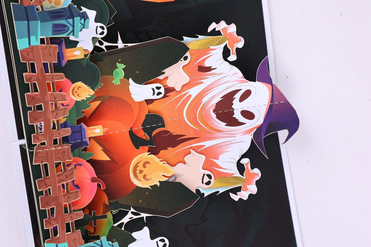 Halloween Ghost Greeting Card