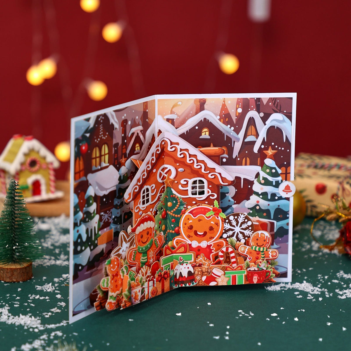 Gingerbread Man Greeting Card