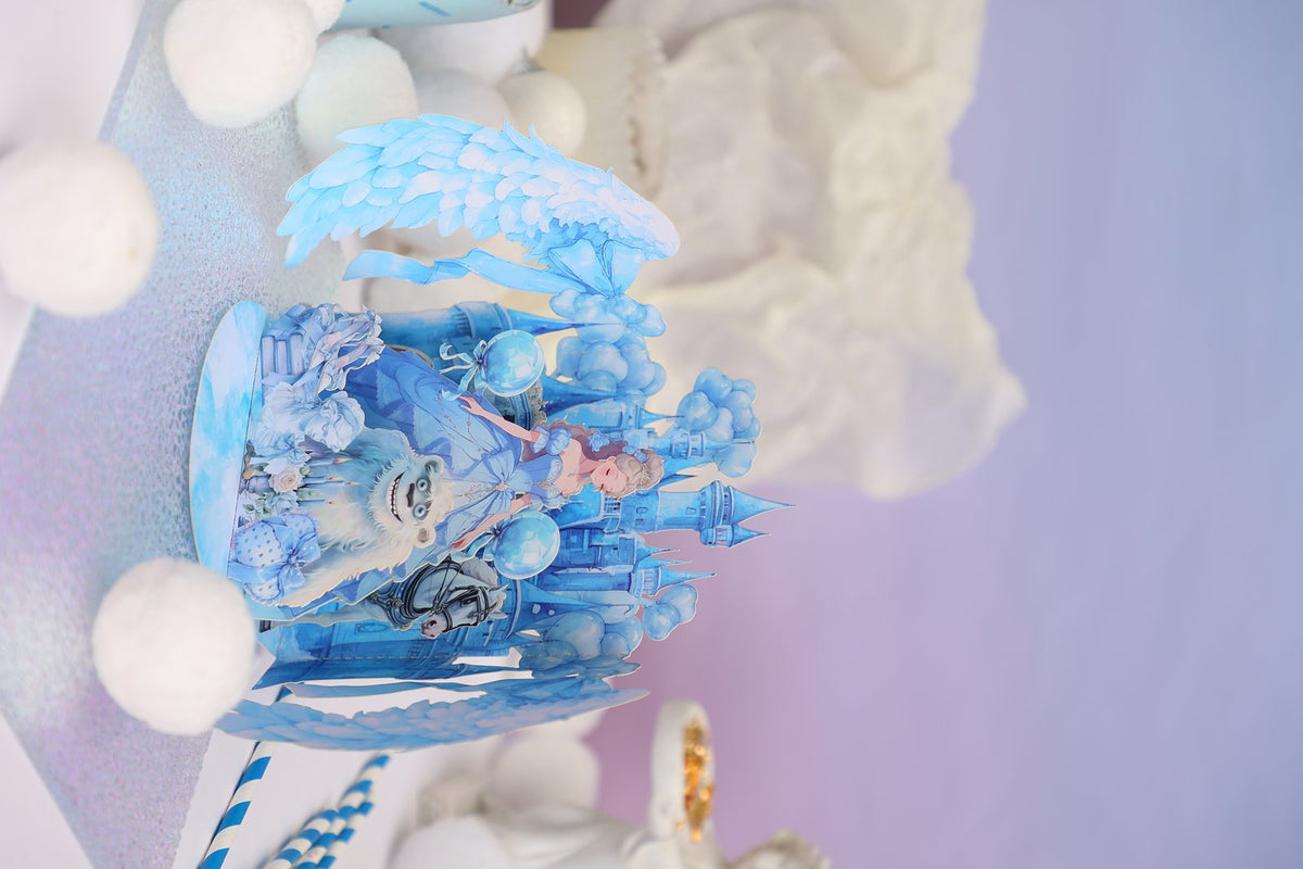 Icy Castle Greeting Card