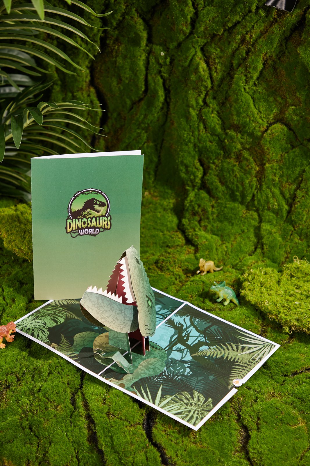 T-Rex 3D Pop Up Card