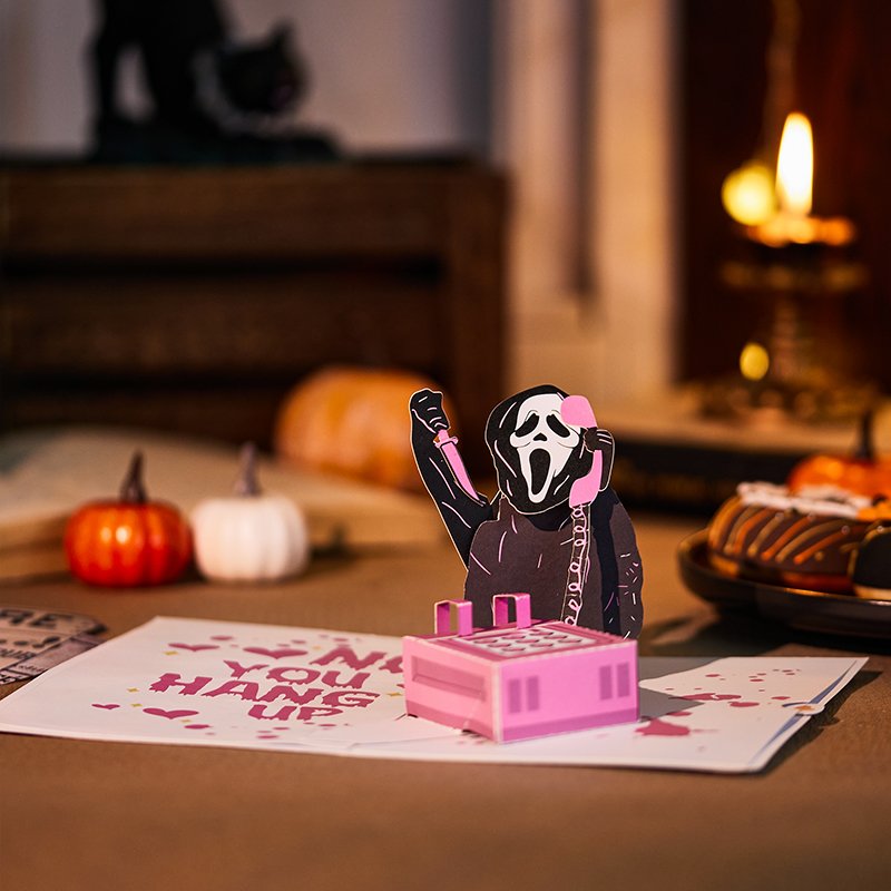 You Hang Up First Pop Up Card