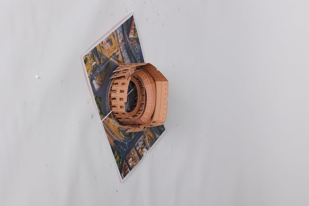 Colosseum 3D Pop Up Card