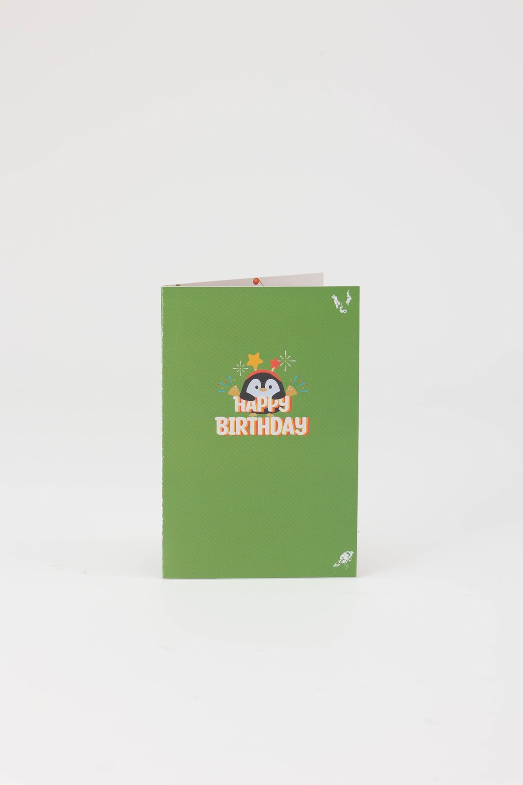 Penguin Celebration Happy Birthday Greeting Card