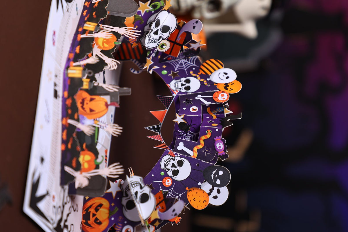 Halloween Skeleton Greeting Card