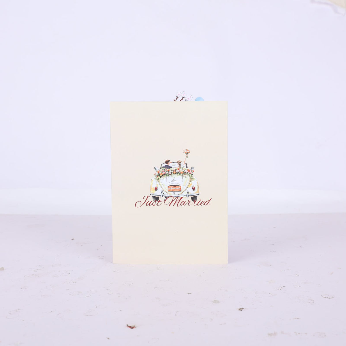 Wedding Car Pop Up Card