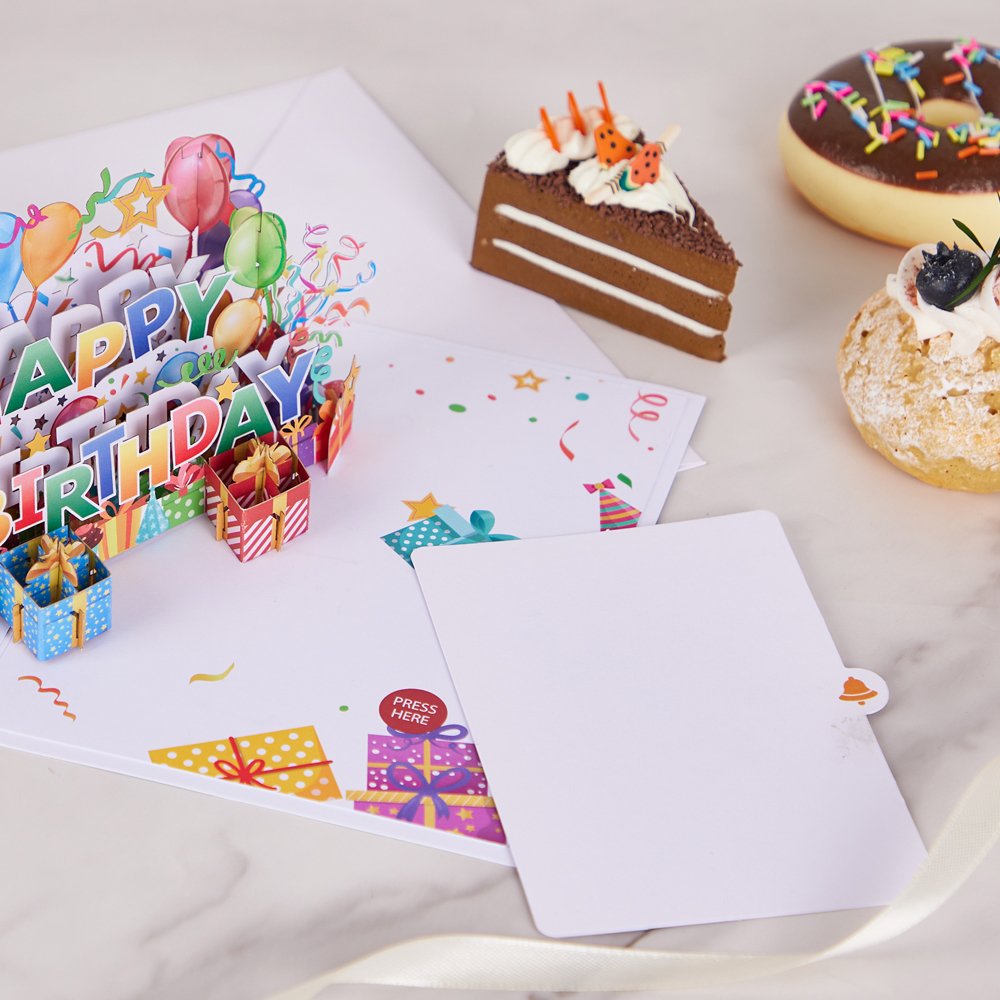 Happy Birthday 3D Pop Up Card