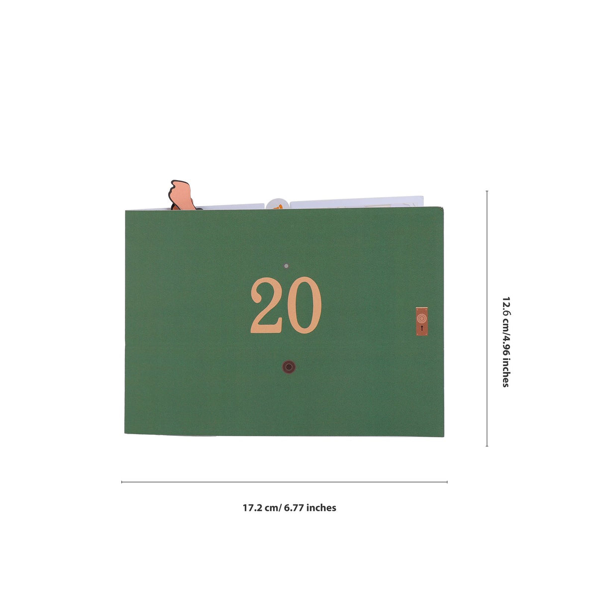 Piglet Piggyback Creative 3D Pop Up Card
