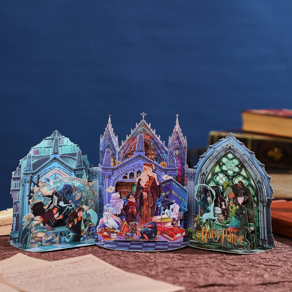 Magic Castle Academy 3D Pop Up Card