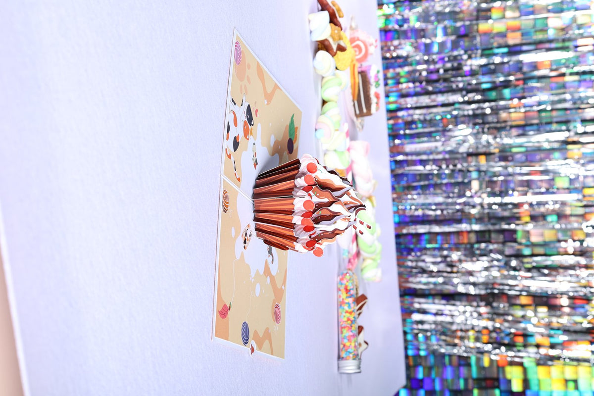 Cupcake 3D Pop Up Card