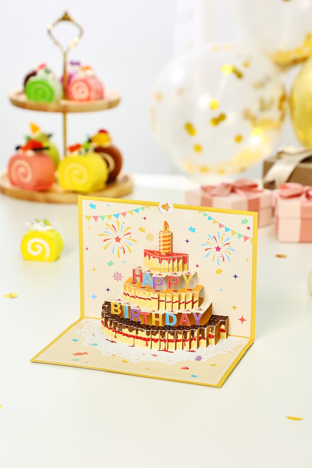 Cake 3D Pop Up Card