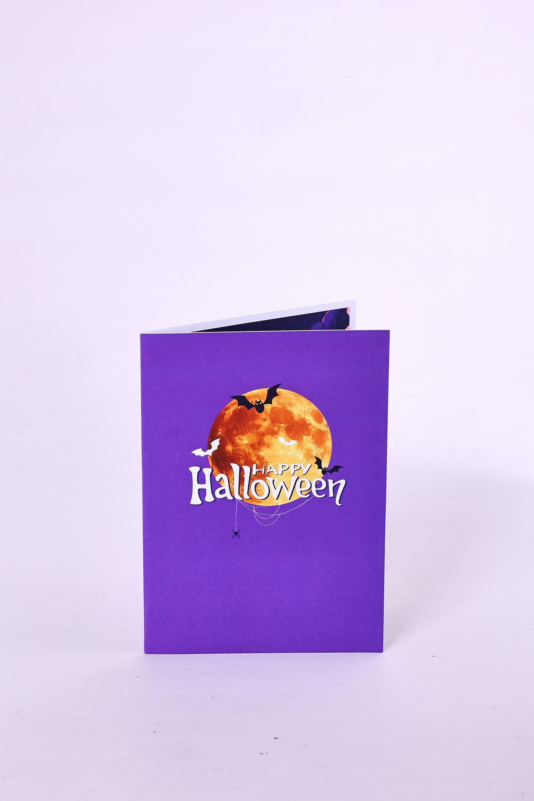 Halloween Full Moon Greeting Card