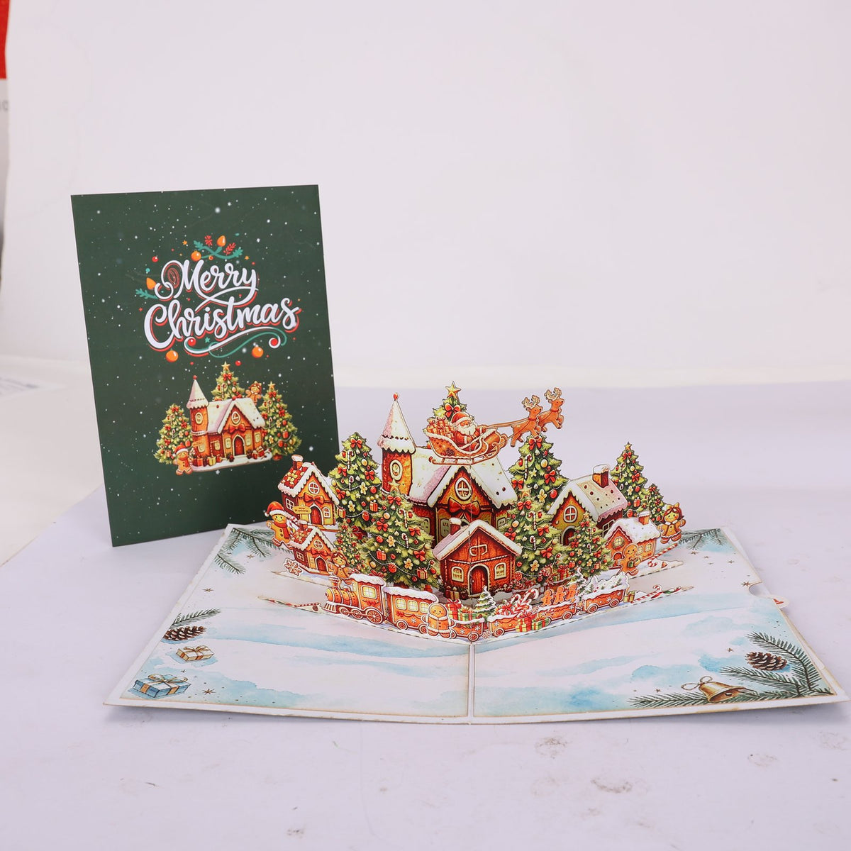 Christmas Gingerbread House Greeting Card