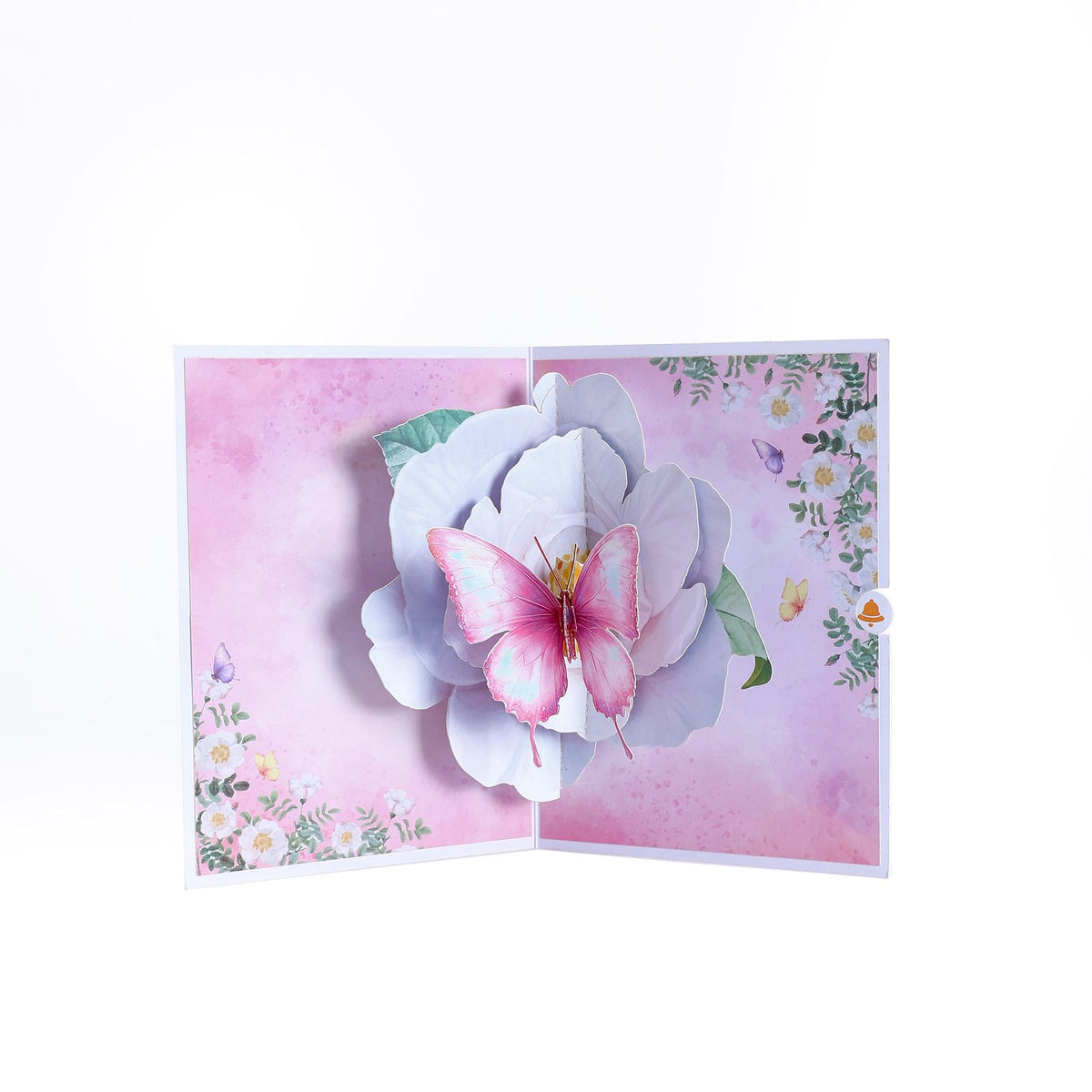 Camellia 3D Pop Up Card
