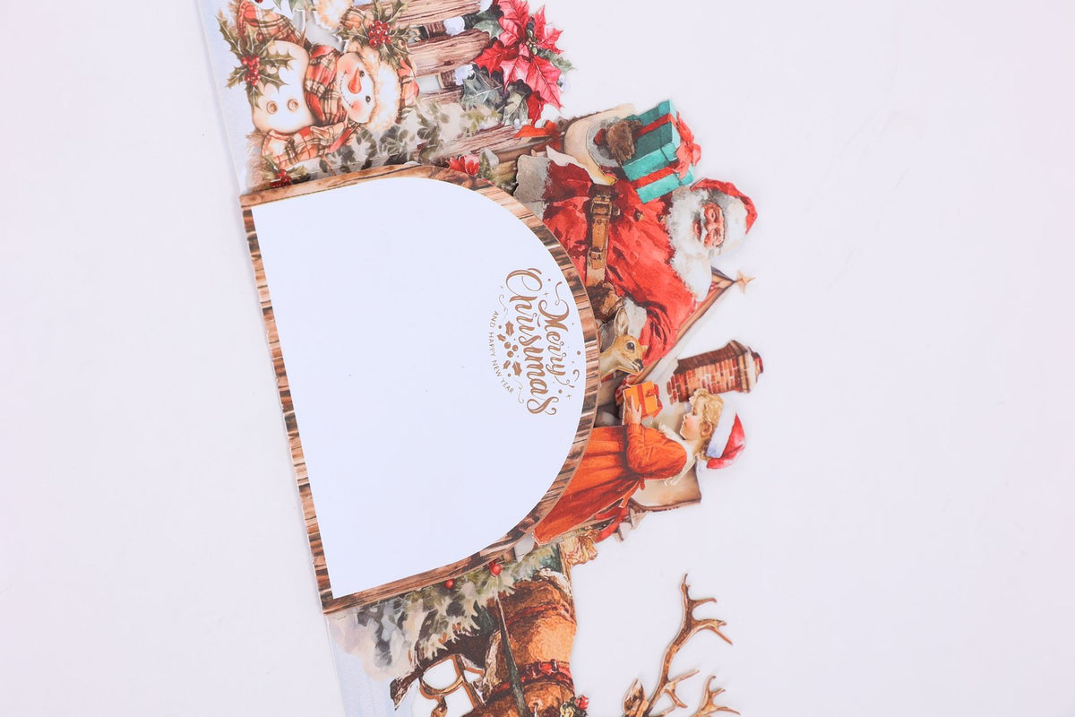 Vintage Santa Claus Greeting Card