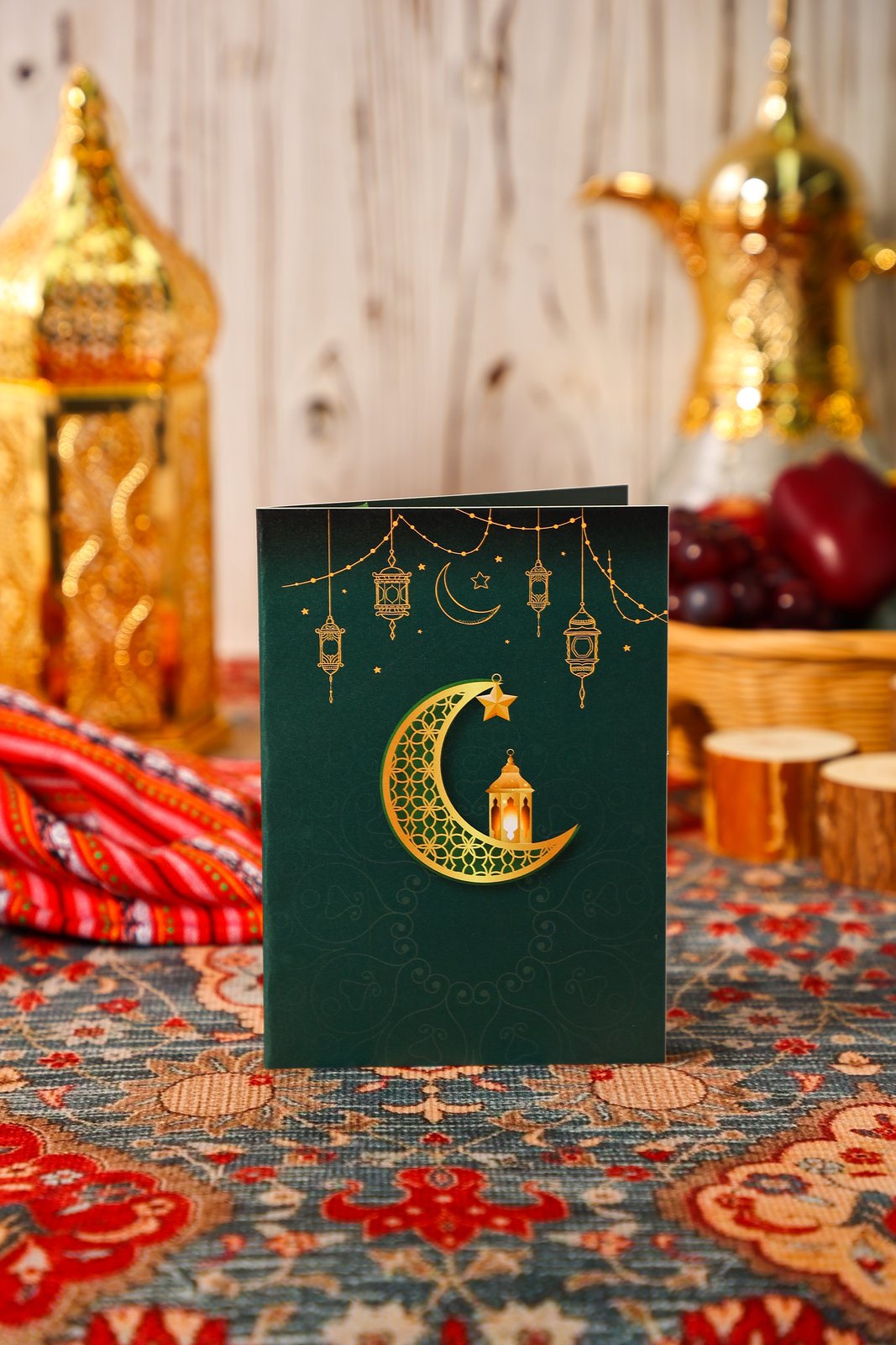 Eid Mubarak Light Greeting Card