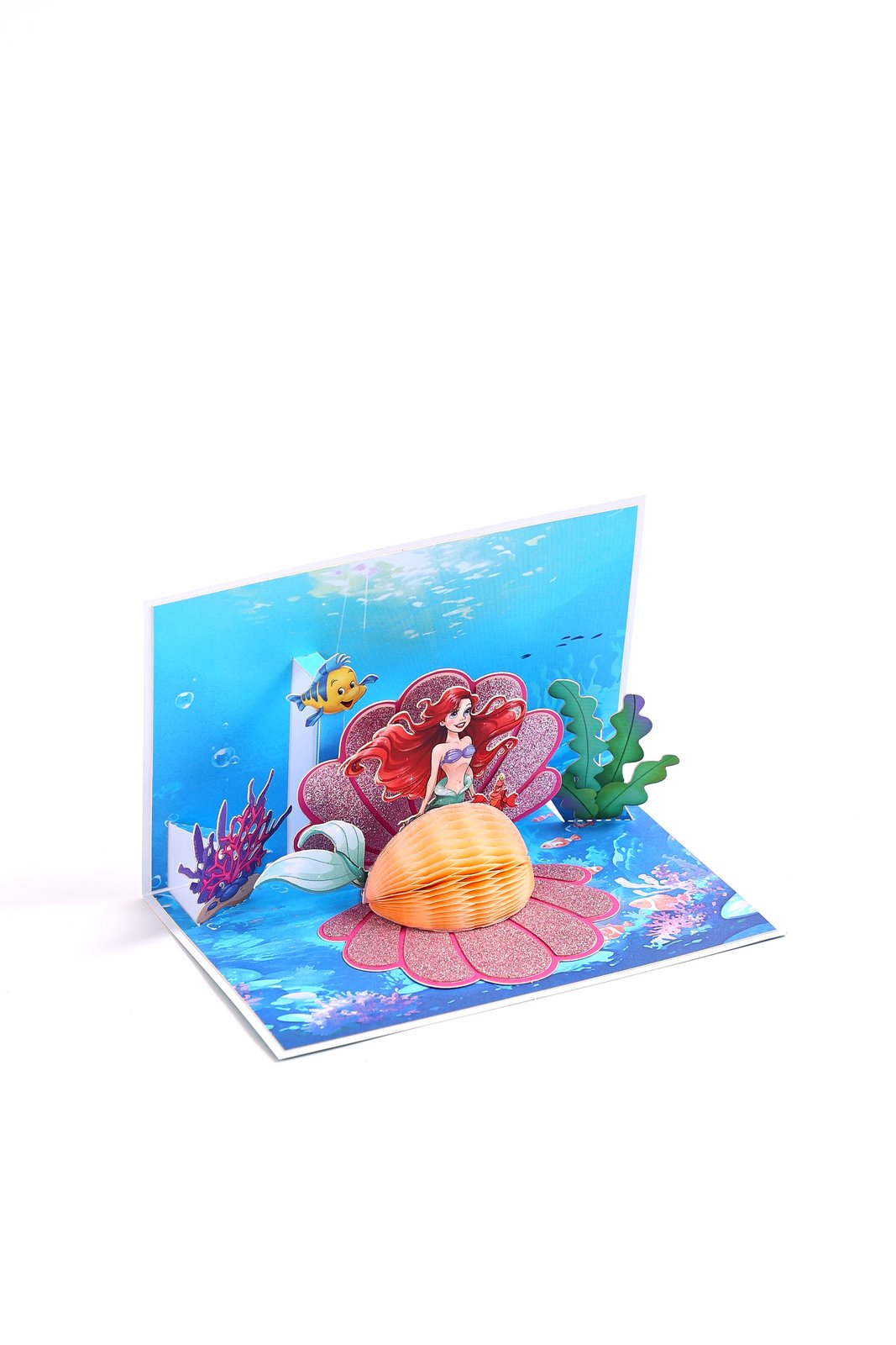 Little Mermaid Pearl 3D Pop Up Card