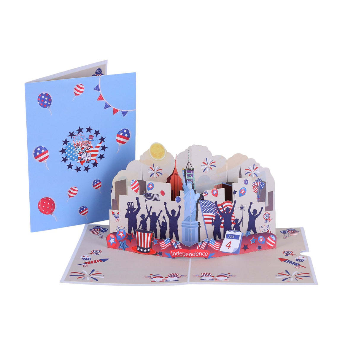 Independence Day 3D Pop Up Card