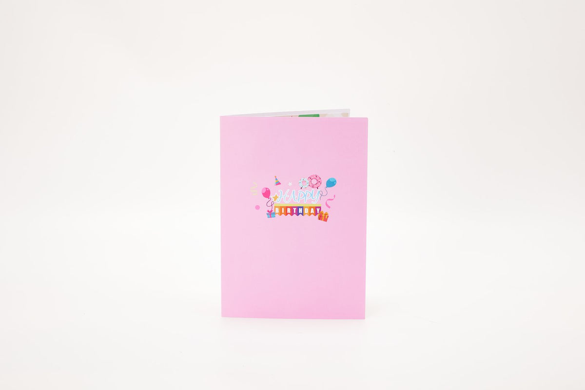 Birthday Ice Cream Food Truck 3D Pop Up Card For Her