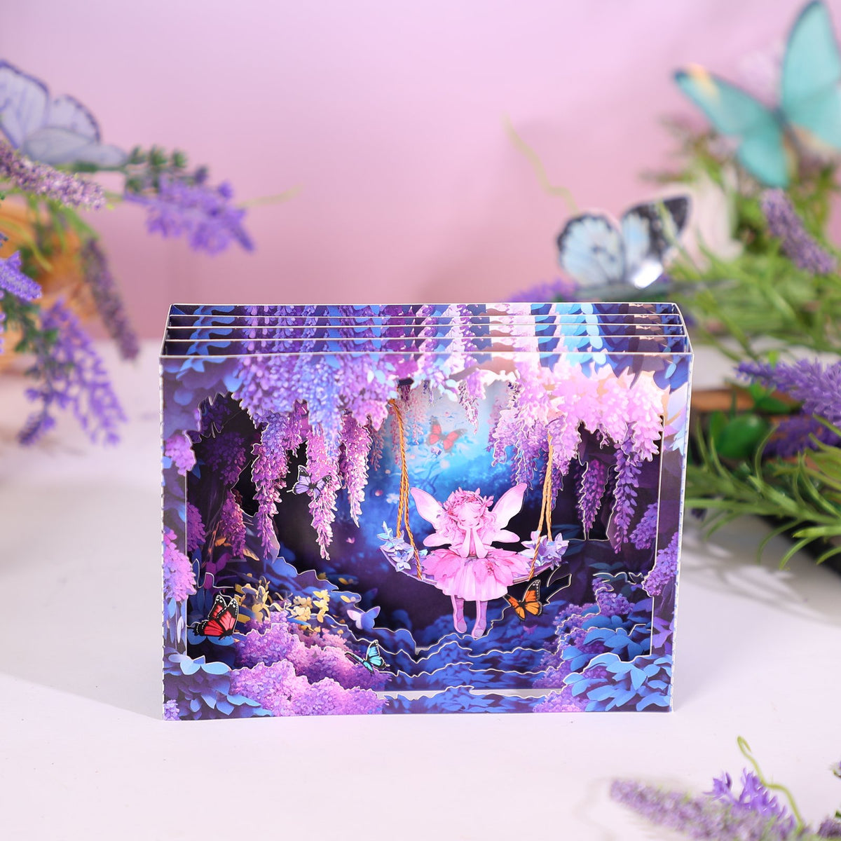 Fairy Garden 3D Pop Up Card