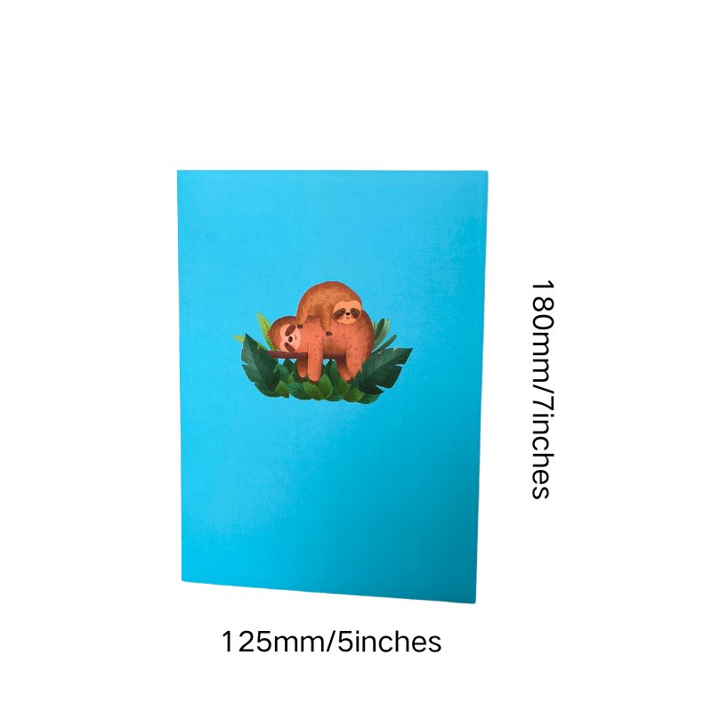 Sloth Mother's Day Greeting Card