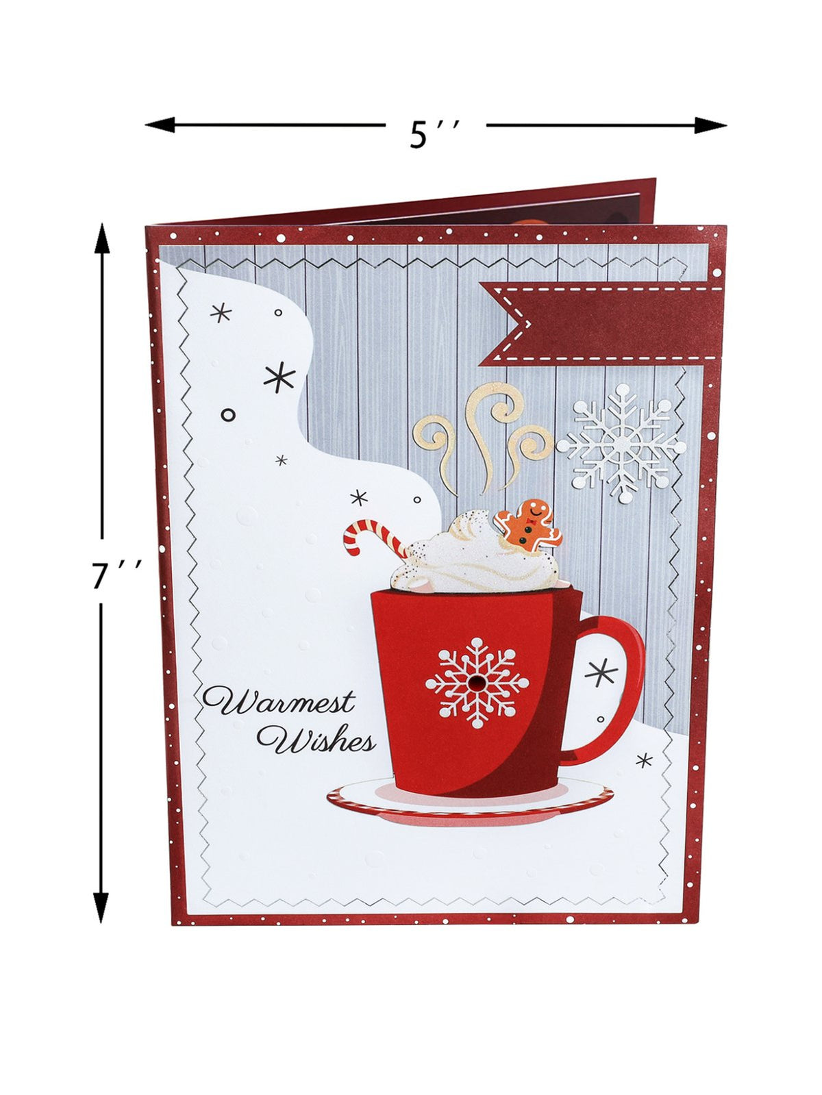Hot Cocoa 3D Pop Up Card