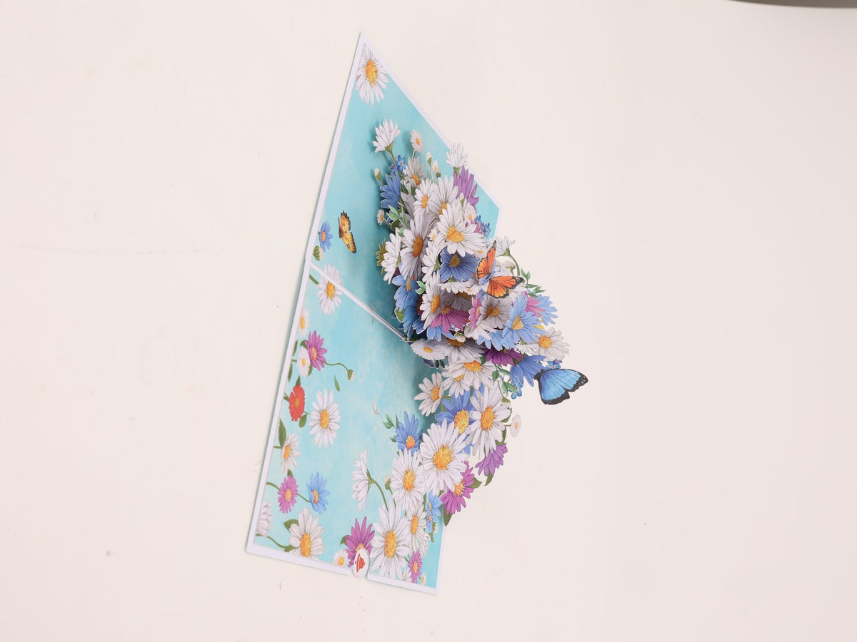Daisy 3D Pop Up Card