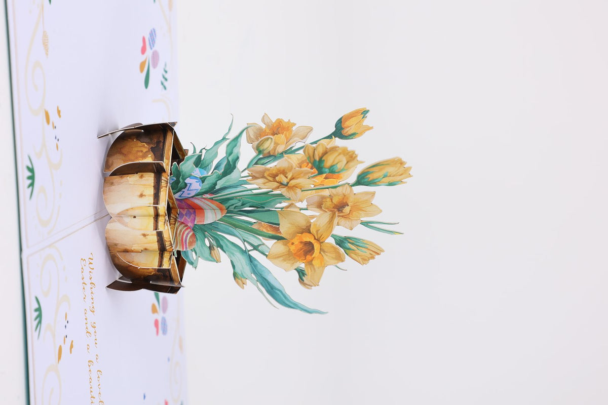 Daffodil Easter Greeting Card