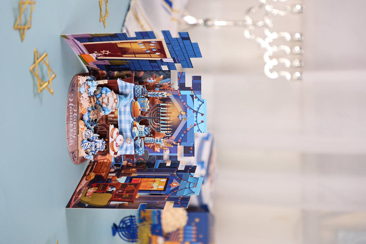 Hanukkah Open Door Card